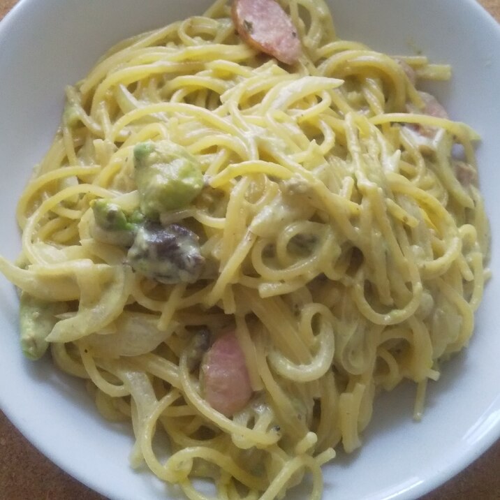 アボカドクリームパスタ レシピ 作り方 By にょろろん 楽天レシピ